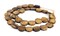 The Bead Chest Brown Bone Beads - Full Strand of Fair Trade African Beads (Circular, Brown)